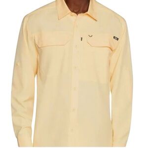 NWT Eddie Bauer Long Sleeve Shirt Men’s Large 42-44 Woven Tech Shirt New
